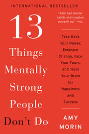 13 things mentally strong people don't do book cover photo