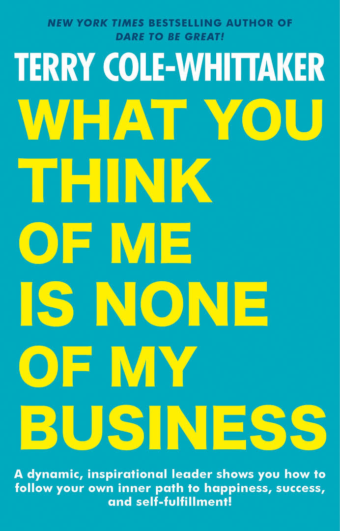 What You Think of Me Is None of My Business book cover photo
