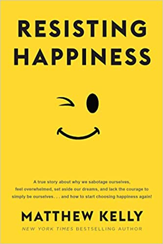 Resisting Happiness Book cover photo