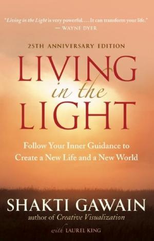 Living in the light book cover photo