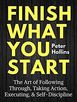 Finish what you start book cover photo