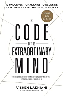 The code of the extraordinary mind book cover photo