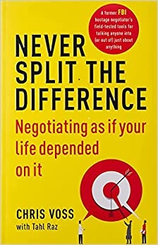 Never Split the Difference Book Cover Photo