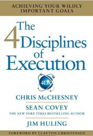 The 4 Discipline of Execution Book Cover photo